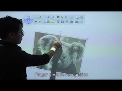 Fabryczny biały uchwyt do projektora, stop aluminium, ramię do projektora do tablicy