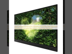 Interaktywny deska biała o wysokiej rozdzielczości ekran dotykowy elektroniczny deska biała przenośna i mobilna interaktywny płaski panel