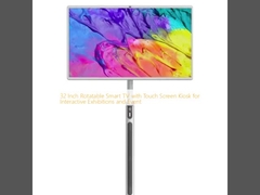 32 cali obracający się telewizor inteligentny z kioskiem dotykowym do interaktywnych wystaw i wydarzeń