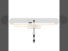 Biały Id Kolor DLP Projektor laserowy REC.709 Styl DLP z nasyceniem kolorami dla jasnych i żywych obrazów