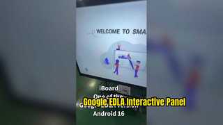 iBoard Google EDLA z certyfikatem Android 16