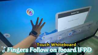 Fingers Follow na iBoard IFP