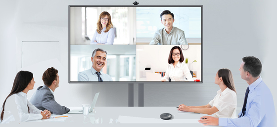 Interaktywny wyświetlacz LCD z płaskim ekranem 4K Android 11 Multi Touch Monitor z ekranem dotykowym LED z gniazdem OPS do edukacji