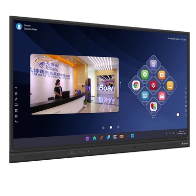 Wysoka dokładność 2mm LCD Smart Board obsługuje Windows Linux, podczerwień, rama ze stopu aluminium
