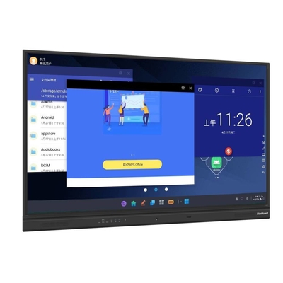 Interaktywna tablica na podczerwień Android 11 Wielozadaniowy monitor dotykowy