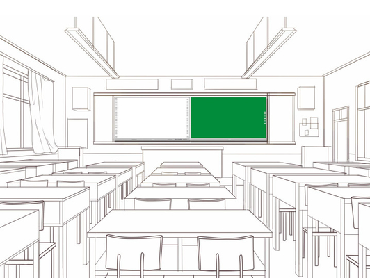Szkoła Uniwersyteckia interaktywny Smart Czarny ChalkBoard Biały Płytek Greenboard Panel dotykowy wyświetlacz 75 86 98 cali dla Edukacji