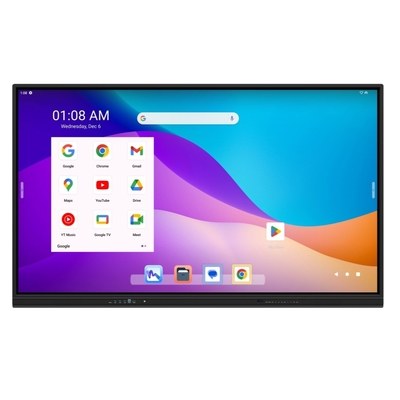 Fabryczny bezpośredni interaktywny płaski panel 40 IR Touch TV Monitor 65 75 86 Inch Wireless Annotation Whiteboard