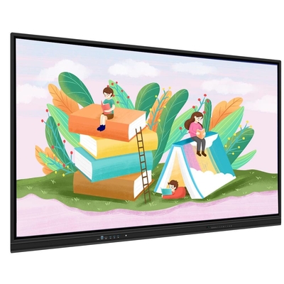 LCD Smart Board USB HDMI TYPE-C Port Wi-Fi Interaktywny TV Whiteboard OPS Monitor ekranu do nauczania Video Room 86 cali