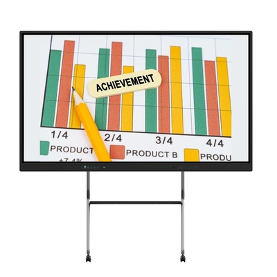16.7M Głębokość Konferencji Kolorowej Interaktywny Płaski Panel 75' Interaktywny Rozmiar Ekranu