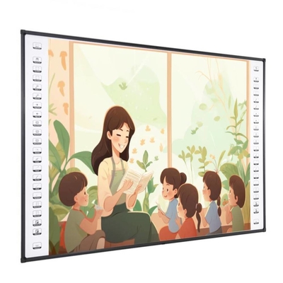 Infraczerwony Interaktywny Biały Tablicy IR Touch Frame USB Port 82 Inch 10 Punkty Smart Whiteboard Biały Tablica dla dzieci w przedszkolu
