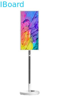 32-calowy przenośny kiosk z ekranem dotykowym i 10-punktowym interaktywnym wyświetlaczem pojemnościowym