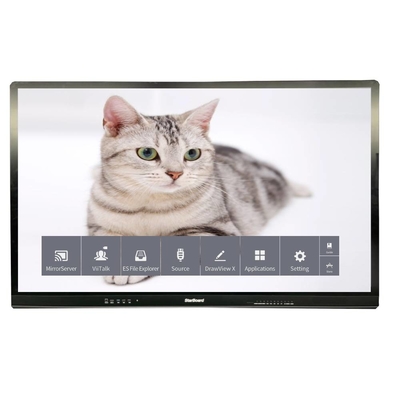 Pojemnościowy LCD Smart Board Touch 65 Inch 4K 3840*2160 Monitor ze szkła hartowanego przeciwbłyskowego