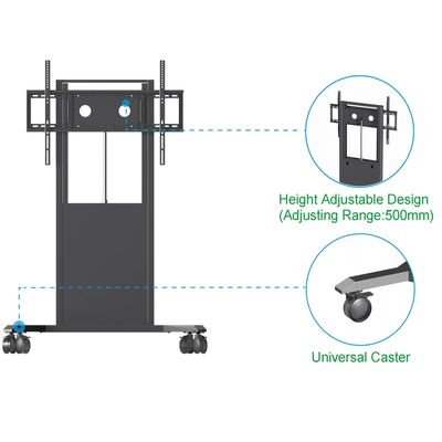 Stojak podłogowy do interaktywnej tablicy TV na 65/75/86 cali