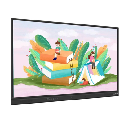 65 75 86 cali 4K Ultra HD Windows OS Smart Board Wall Mounted LCD Display z ruchomym stożkiem