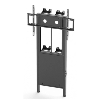 Aluminiowy stojak z interaktywnym panelem 50 cm Wysokość potrzebna 65 75 86 cali