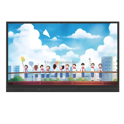 65 75 86 cali 20 Touch Android Interaktywny płaski panel z 4000: 1 Kontrast 6ms z WIFI Hotspot HDMI / VGA / USB wyjścia