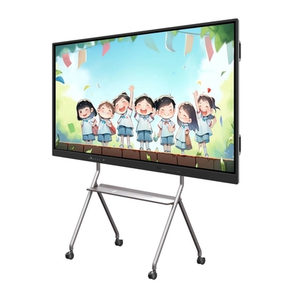 Interaktywny płaski panel 98 cali Smart Touch Screen Display dla szkół i firm
