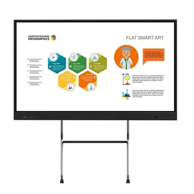 Android System 11 13 Interaktywny płaski panel WIFI Bluetooth Hotspot USB TYPE-C Smart boards tv dla szkoły kampusowej