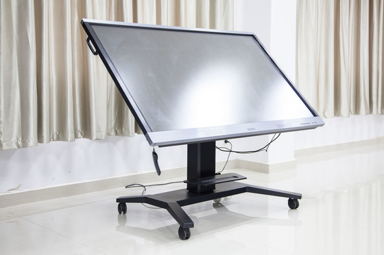 Interaktywny Smart Board Stand z nachyleniem i wysokością regulowaną dla desek o rozmiarze 55 ~ 86 cali