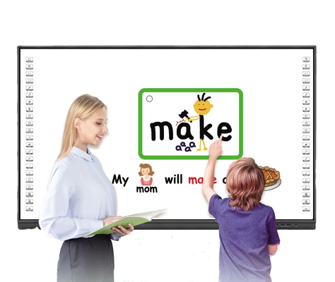 82 cali Multi Touch Interaktywna płyta USB z 2mm Precision Wall Mount Instalacja / rozpoznawanie gestów
