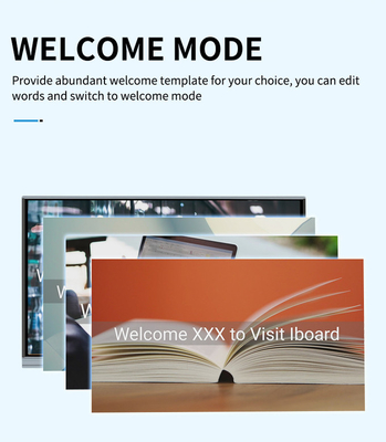 65-calowy 4K LED Smart Screen Monitor Infraczerwony Interaktywny Panel dotykowy Whiteboard