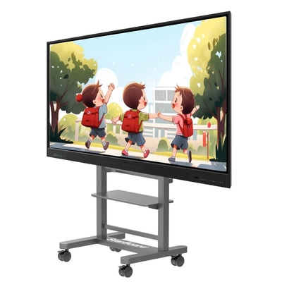 Android 13 LED Interaktywna tablica 40 Dotknięcia 86 cali Smart TV wyświetlacze z WIFI BT HOTSPOT do nauczania w szkole