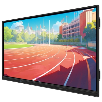 iboard 55-calowy interaktywny płaski ekran LCD z ekranem dotykowym z wyświetlaczem seryjnym TE-QS z portem USB HDMI dla edukacji