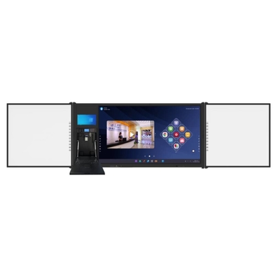 75-calowy Android Windows All In One Interaktywny płaski ekran z 20 punktami dotykowymi 13MP Kamera i wizualizator 6Mic