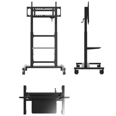 Nowy styl Elektroniczny podłogowy stojak regulowany stand smart TV Mobilny stojak ruchomy Trolley Mounts and Carts