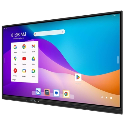 Bezprzewodowa udostępnianie 20 punktów dotykowych Android 14 Interaktywna tablica z USB Type-c HDMI Port For Teach