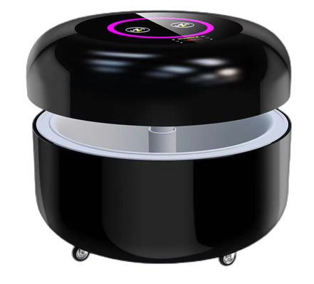 Smart Mobile Refrigerator X1 Portable WithUniversal Wheels Hydraulic Lifting Cover 130L Refrigerator Bezprzewodowe ładowanie