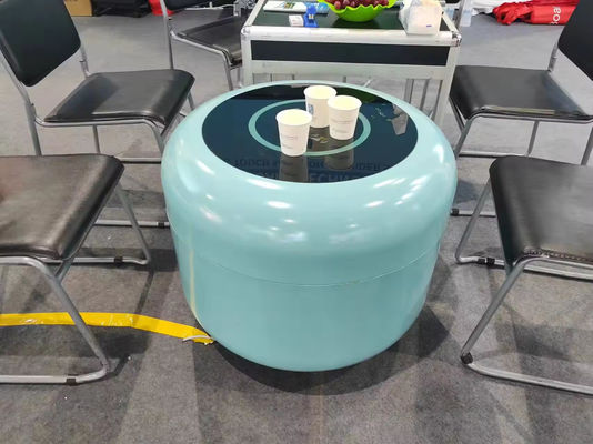 Smart Mobile Refrigerator X1 Portable WithUniversal Wheels Hydraulic Lifting Cover 130L Refrigerator Bezprzewodowe ładowanie