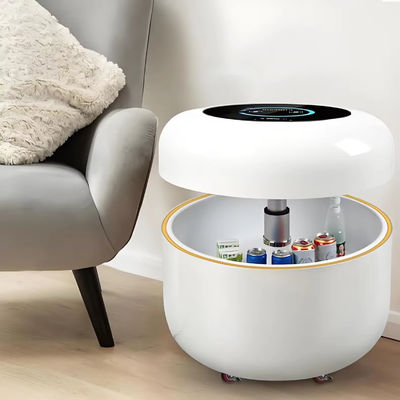 Smart Mobile Refrigerator X1 Portable WithUniversal Wheels Hydraulic Lifting Cover 130L Refrigerator Bezprzewodowe ładowanie