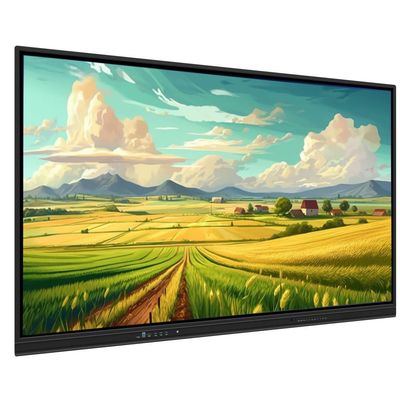 Iboard EDLA Google Certyfikowany Android 13 Wielookienny tabliczka biała Oprogramowanie Głośnik Mikrofon Kamera Mobilny stojak opcjonalny