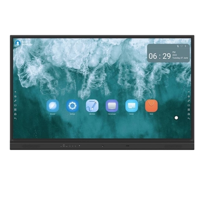 Chiny fabryka Interaktywny płaski panel 40 monitory dotykowe 98 cali HDMI USB PC podłączony do nauczycieli biznesmen Szkolenie