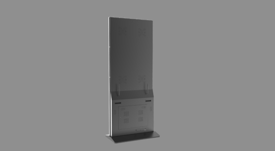 Dostosowalny 43-calowy podłogowy design kiosk z ekranem dotykowym dla supermarketów