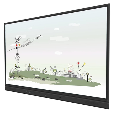 98-calowy interaktywny płaski panel Dual OS 50 punktów dotykowych USB HDMI WIFI Hotspot BT Z wbudowanym mikrofonem kamery do edukacji