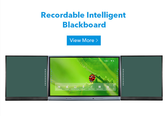 Inteligentny tabliczka czarna 75 86-calowy wyświetlacz Android Touch Panel z maks. 4 lub 9 ekranem wsparcia dla zwiększonej interakcji
