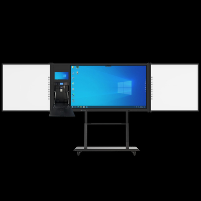iboard fabryczny bezpośredni 75-calowy zamykalny zapisywalny połączony Blackboard Smart Whiteboard Interaktywny płaski panel wyświetlacz All In One z wsparciem stojącym Marker Pen Chalk Rozwiązanie edukacyjne pisania