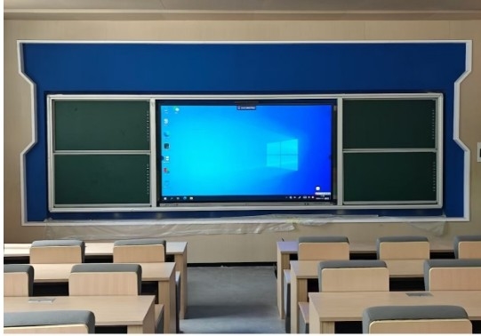 Inteligentny tabliczka 86 98 Inch Duży wyświetlacz Android OPS Kamera Mikrogram Dual System Z nauczaniem Oprogramowanie APP do nauczania Uniwersytetu Kolegium