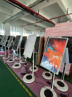 Regulowany interaktywny 27 32 cali ekran dotykowy Tablet Kiosk 50000 godzin serwisowania godzin i 180 stopni obrotu dla przekształcenia swojej działalności i rozrywki na następny poziom