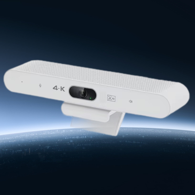 Czarno-białe Łatwa instalacja 4K Webcam Kamera konferencyjna Usb AI Automatyczne śledzenie 2160p Webcam śledzenie z głośnikiem