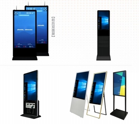 Iboard Factory Direct CE FCC LED Kiosk Display Interaktywny Podłogowy Standing K Style Digital Signage System okienny dla reklam biznesowych