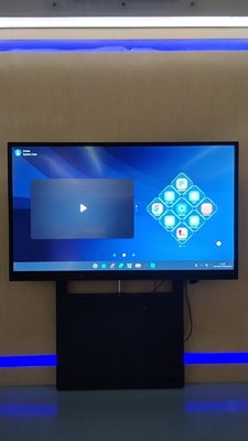 110-calowy IBoard Interaktywna tablica dotykowa telewizor Interaktywna tablica z kamerą 48MP, wyświetlaczem dotykowym 4K UHD, czas reakcji 8ms, system operacyjny Android, otwarty ekosystem aplikacji dla konferencji szkolnych