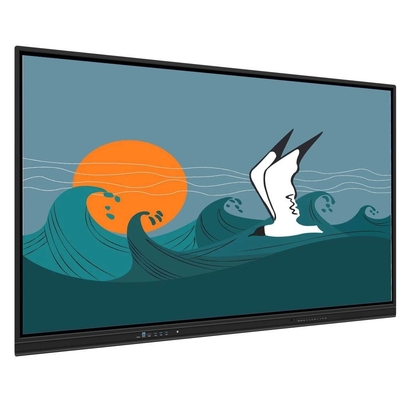 Metoda dotykowa Finger Pen Smart Board z wbudowanymi głośnikami LCD Smart Board 65 75 86 98 cali Oprogramowanie nauczania Rejestrator ekranu zrzut ekranu Bezprzewodowy podział do szkolenia Biuro klasy