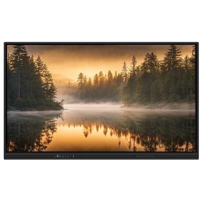4K 65 75 86 98 110 cali Panel ocieplony przeciw odblaskom Interaktywny Smart Whiteboard IR Monitor Super Slim Ramka monitor komputerowy na szkolenie szkolne