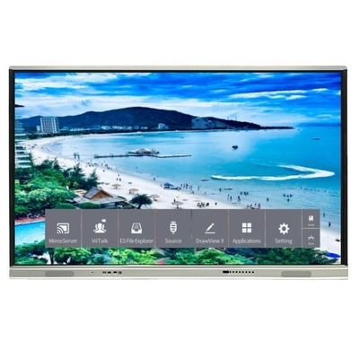 Ingscreen Smart Interactive Board 4k Panel dotykowy All In One Pc Monitor Interaktywny płaski panel dla edukacji Konferencja