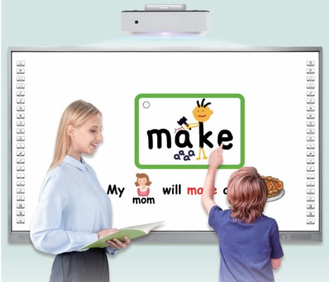 86-calowy interaktywny ekran dotykowy Whiteboard z kompatybilnością z komputerami Mac i 5000 1 kontrast