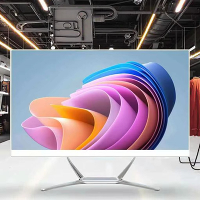 Fabryczny OEM 21.5' 23.8' 27" Monitor biurowy z wbudowaną kamerą internetową System Android i Win z pojemnościowym dotykiem