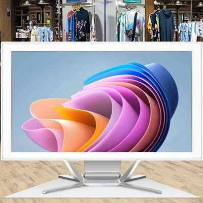 Fabryczny OEM 21.5' 23.8' 27" Monitor biurowy z wbudowaną kamerą internetową System Android i Win z pojemnościowym dotykiem
